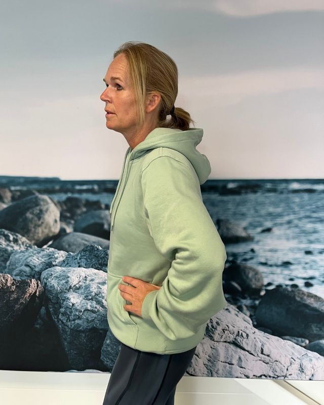 LYLA hettegenser grønn